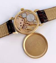 Thumbnail von Omega Classic Serviced Vintage Rose Gold Plated Black Honeycomb Dial 2706 2706