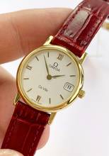 Thumbnail von Omega De Ville 18ct Vollgold Solid Gold Quartz Quarz Lady Damen Vintage 5962 5962