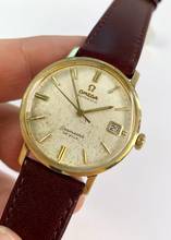 Thumbnail von Omega Seamaster DeVille Serviced Seamaster De Ville Vintage Automatic Automatik Linen Dial Date