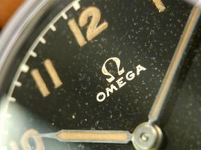 Thumbnail von Omega Classic Serviced Vintage 30T2 Rare Black Gilt Dial 2383 2383