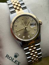 Thumbnail von Rolex Datejust 36 Big Diamond dial Top Condition
