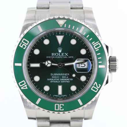  Rolex Submariner Date Hulk//Full Set//Ref. 116610LV//LC100//2012//#757 