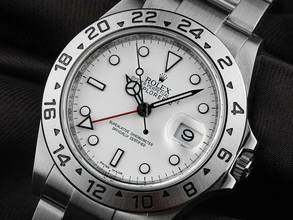 Thumbnail von Rolex Explorer II Ref.16570 2000 Full Set sehr gut Vintage Explorer II