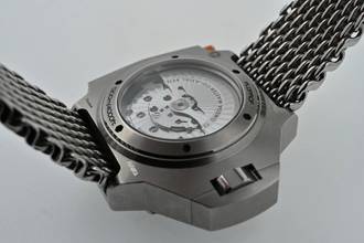 Thumbnail von Omega Seamaster PloProf 1200 M 22790552101001 Mesh Bracelet Titanium