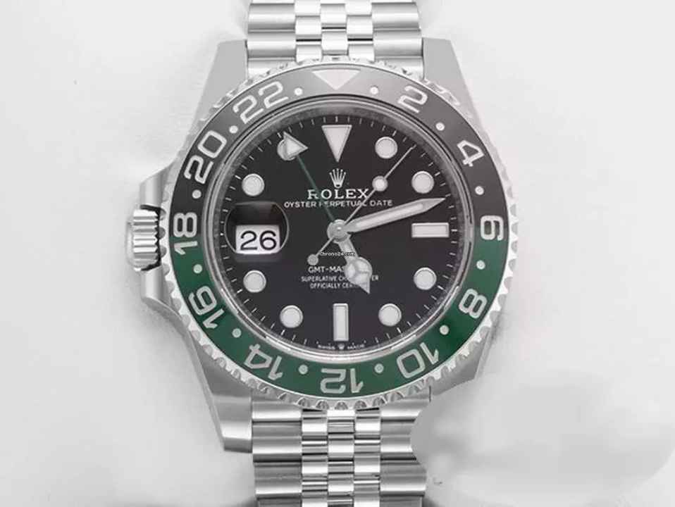  Rolex GMT-Master II 126720vtnr 2025 Edelstahl Automatik Stahl Stainless Steel Chronometer Oyster Jubilé-band Black Dial 