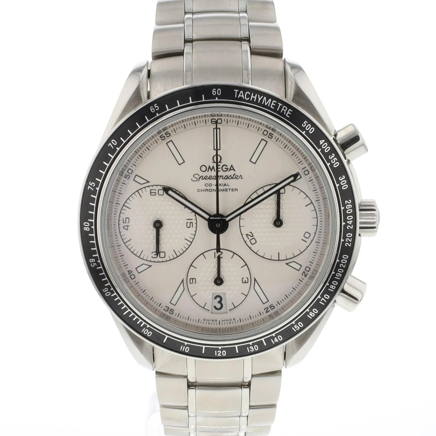 Omega Speedmaster Racing Steel Silver Dial