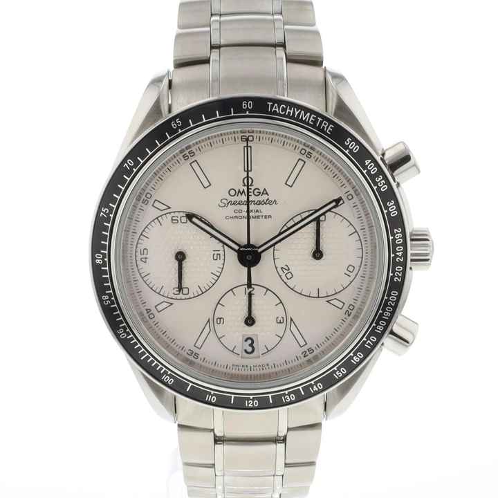  Omega Speedmaster Racing Steel Silver Dial 