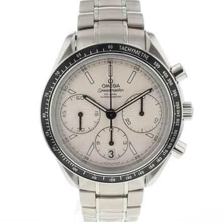  Omega Speedmaster Racing Steel Silver Dial 