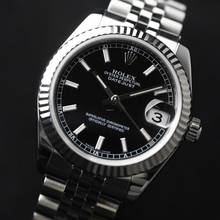 Thumbnail von Rolex Datejust 31 Midsize Jubilee Black Dial