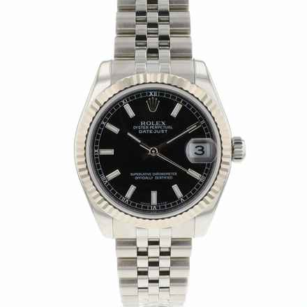  Rolex Datejust 31 Midsize Jubilee Black Dial 