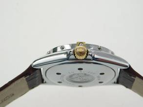 Thumbnail von Breitling Callistino Stahl / Gold Lady mit original Perlmutt Zifferblatt im Top Zustand 29mm Damenuhr im Best Zustand