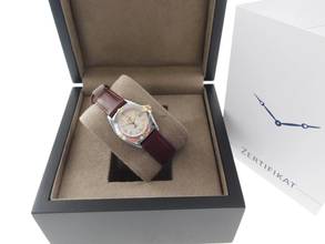 Thumbnail von Breitling Callistino Stahl / Gold Lady mit original Perlmutt Zifferblatt im Top Zustand 29mm Damenuhr im Best Zustand