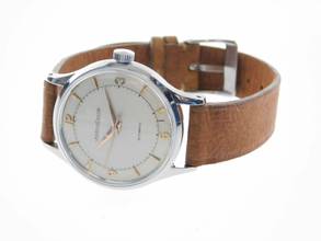 Thumbnail von Jaeger-LeCoultre Classic Ref 441339 Vintage Herrenuhr 34 mm Edelstahl Bumper Hammer Automatik C476 seltene Herrenuhr Kaliber 476 im Top Zustand