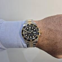 Thumbnail von Rolex Submariner Date Ouro & Aço Ceramic 40mm Automático Completo