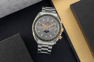 Thumbnail von Omega Speedmaster Chronograph Stahl / Gold Automatik Ref 304.23.44.52.06.001 B&P