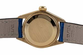 Thumbnail von Rolex Lady-Datejust 18k (0,750) Gold Automatik Damenuhr Ref. 6917 Vintage