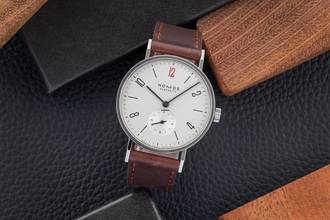 Thumbnail von NOMOS Tangente limited Ärzte ohne Grenzen Stahl Handaufzug B&P 2012
