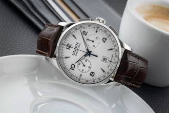 Thumbnail von Union Glashütte Noramis Chronograph Stahl Automatik Ref. D008.427.16.017.00 B&P