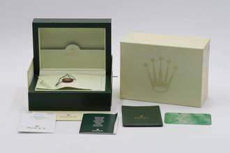 Thumbnail von Rolex Datejust 36 Stahl / Gold Tuxedo Dial Automatik Ref. 116203 F-Serie B&P 2005