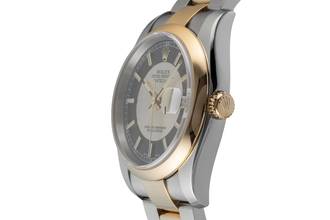 Thumbnail von Rolex Datejust 36 Stahl / Gold Tuxedo Dial Automatik Ref. 116203 F-Serie B&P 2005