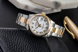Thumbnail von Rolex Datejust 31 Rolesor White Roman Damenuhr Oyster Perpetual Ref. 278243