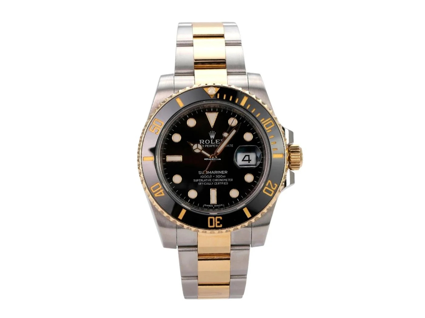  Rolex Submariner Date Edelstahl / Gelbgold Ref. 116613LN 