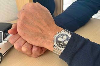 Thumbnail von Breitling Navitimer 1 B01 Chronograph Grey Dial Japan Edition Nr. 09/100 Fullset