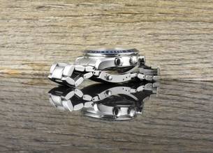 Thumbnail von Omega Speedmaster Date 321280 Blue Dail Chronograph Automatik