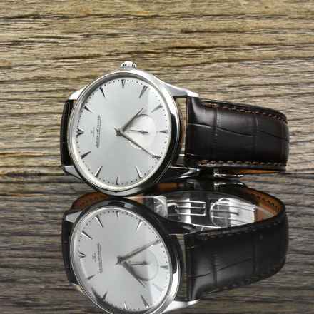  Jaeger-LeCoultre Master Grande Ultra Thin Q1358420 / 174.8.90.S Stahl - B&P 2015 