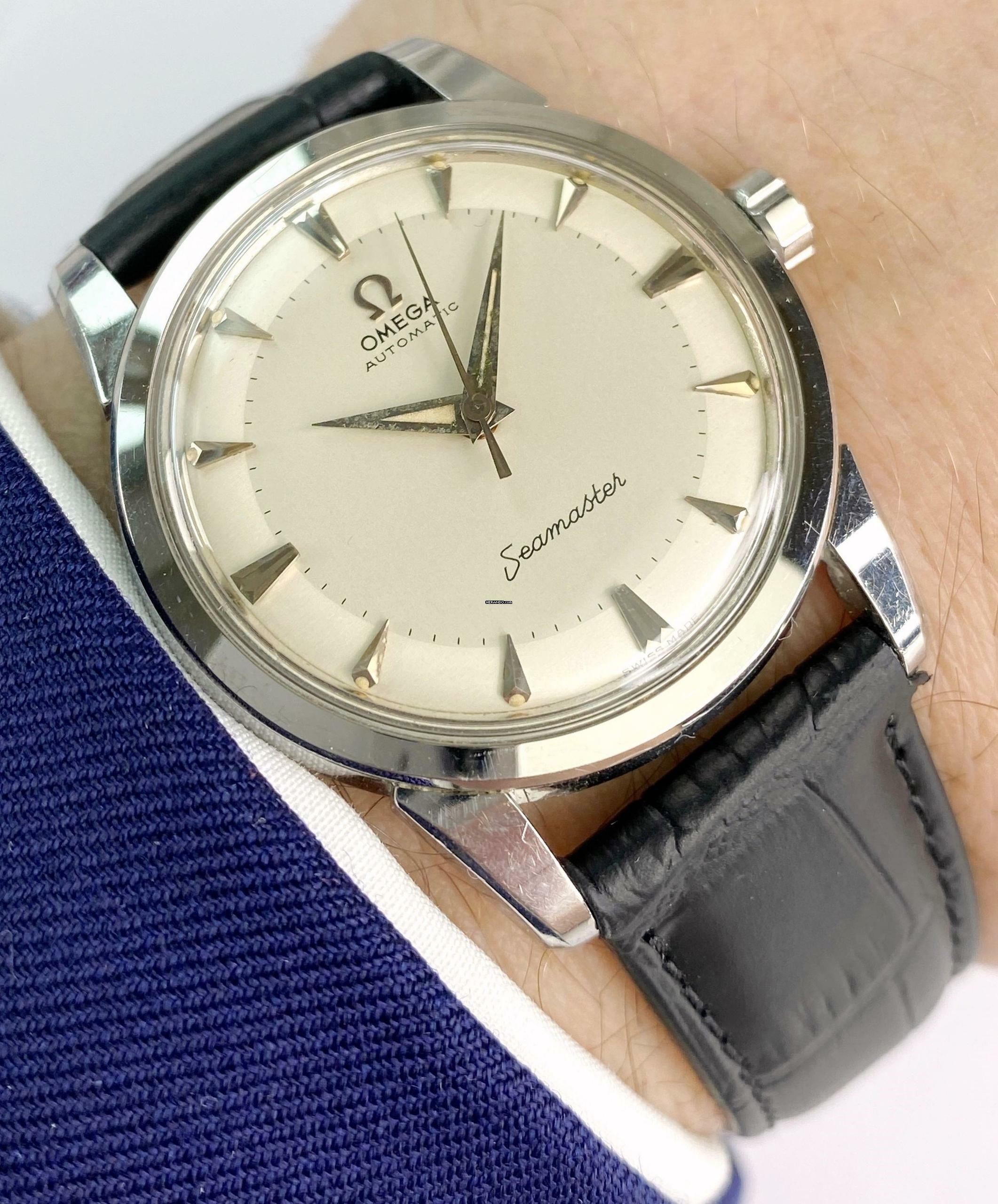 Omega Seamaster Vintage Automatik Automatic Big Seahorse Logo 2848 2848