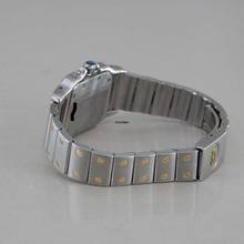 Thumbnail von Cartier Santos Galbée Stahl/18k Gold Mondphase ca. 23,5 x 35 mm