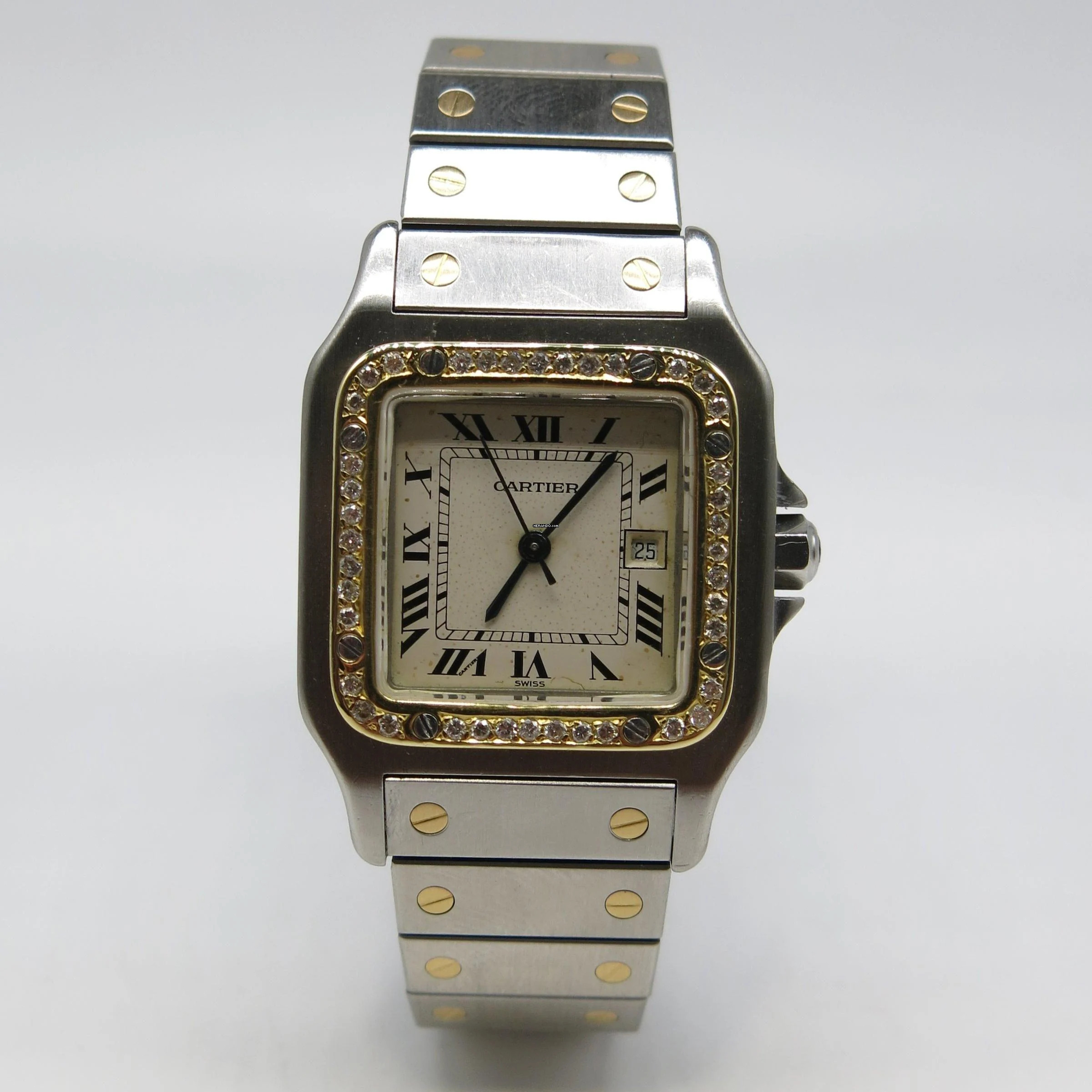  Cartier Santos ref.1172961 Mit Box 