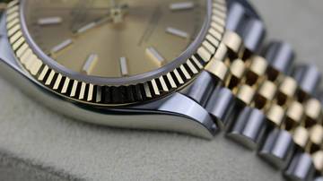 Thumbnail von Rolex Datejust 36 Steel Gold - Champagne - like New - Fullset - 11/2020