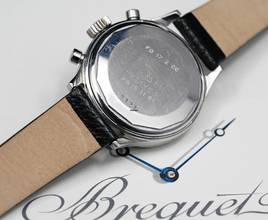 Thumbnail von Breguet Type XX - XXI - XXII RARE SPECIAL TYPE 20 XX FLYBACK FROM 1955 WITH EXTRACT