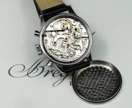 Thumbnail von Breguet Type XX - XXI - XXII RARE SPECIAL TYPE 20 XX FLYBACK FROM 1955 WITH EXTRACT