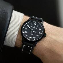 Thumbnail von Meistersinger Archao DLC Herrenuhr Automatik schwarz - AR902BL