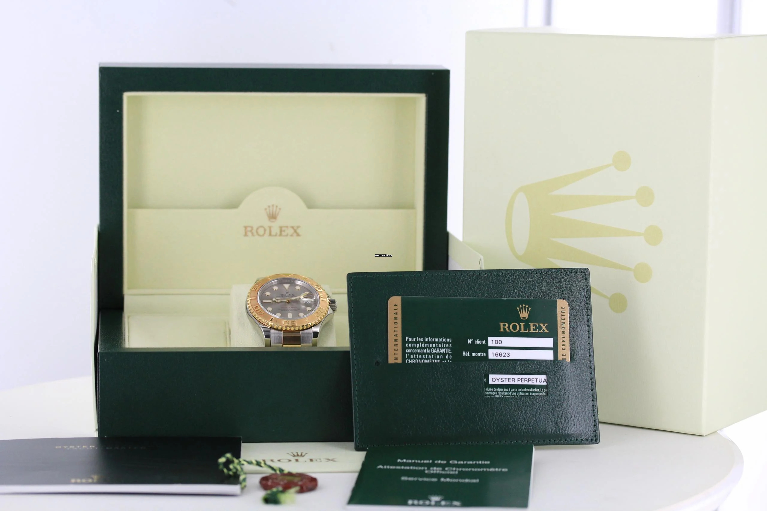 Thumbnail von Rolex Yacht-Master 40 Full Set//LC100//Ref.16623//2014//#768