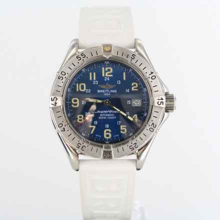  Breitling Superocean Ref. A17040//Automatic//blue//40mm//Steel//#KS 