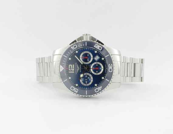  Longines HydroConquest Chronograph 43mm Blue Dial 