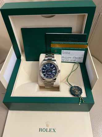  Rolex Sky-Dweller Blue Dial 