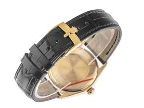 Thumbnail von Rolex Oyster Perpetual 34 Ref.1005 1968 original Box sehr gut Vintage Oyster Perpetual 14kt Gelbgold