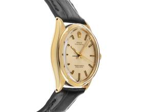Thumbnail von Rolex Oyster Perpetual 34 Ref.1005 1968 original Box sehr gut Vintage Oyster Perpetual 14kt Gelbgold