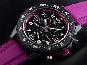 Thumbnail von Breitling Endurance Pro Breitlight Ref.X83310F61B1S1 2025 Full Set Ungetragen Endurance Pro Lila 38mm