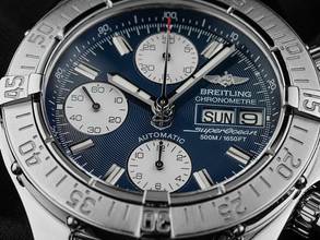 Thumbnail von Breitling Superocean Chronograph II Ref.A13340 2007 Full Set sehr gut Vintage Superocean