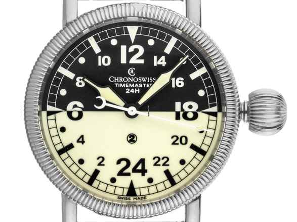  Chronoswiss Timemaster Ref.CH 6433 D/N 2010 Full Set sehr gut Vintage Timemaster 24H 