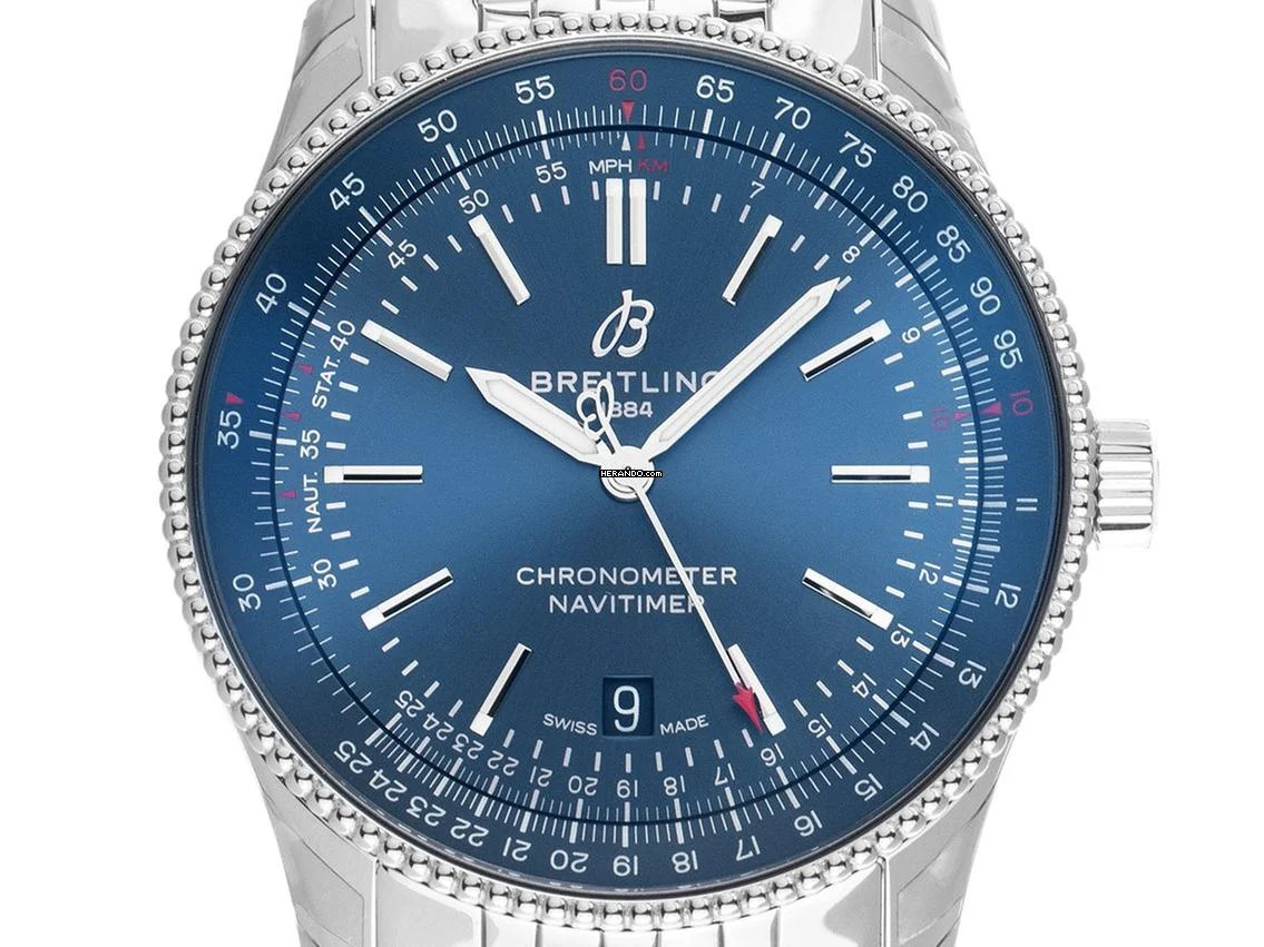  Breitling Navitimer Ref.A17326161C1A1 2024 Full Set wie Neu Vintage Navitimer Automatic 41 
