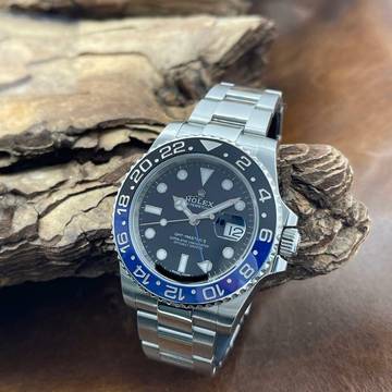  Rolex GMT-Master II GMT-Master II BATMAN - FULLSET 2016 LC100 - Ref. 116710BLNR 