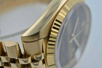 Thumbnail von Rolex Datejust 36 Oyster Perpetual Datejust 18k Yellow Gold 16018 Tiger Eye LC100 Tigerauge