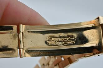 Thumbnail von Rolex Datejust 36 Oyster Perpetual Datejust 18k Yellow Gold 16018 Tiger Eye LC100 Tigerauge