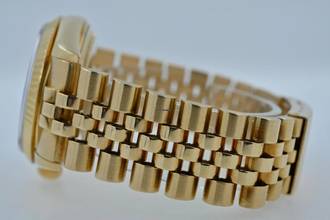 Thumbnail von Rolex Datejust 36 Oyster Perpetual Datejust 18k Yellow Gold 16018 Tiger Eye LC100 Tigerauge